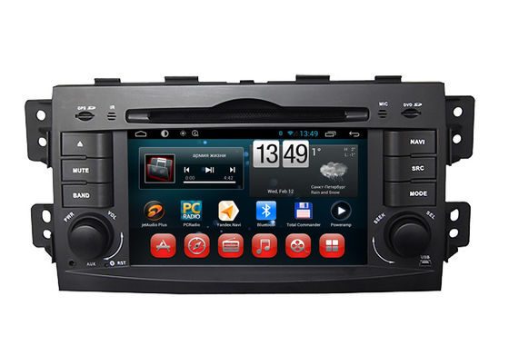 Porcellana Radio del lettore DVD 3G WIFI BT di androide di navigazione di multimedia dell'automobile del Mohave di KIA Borrego fornitore